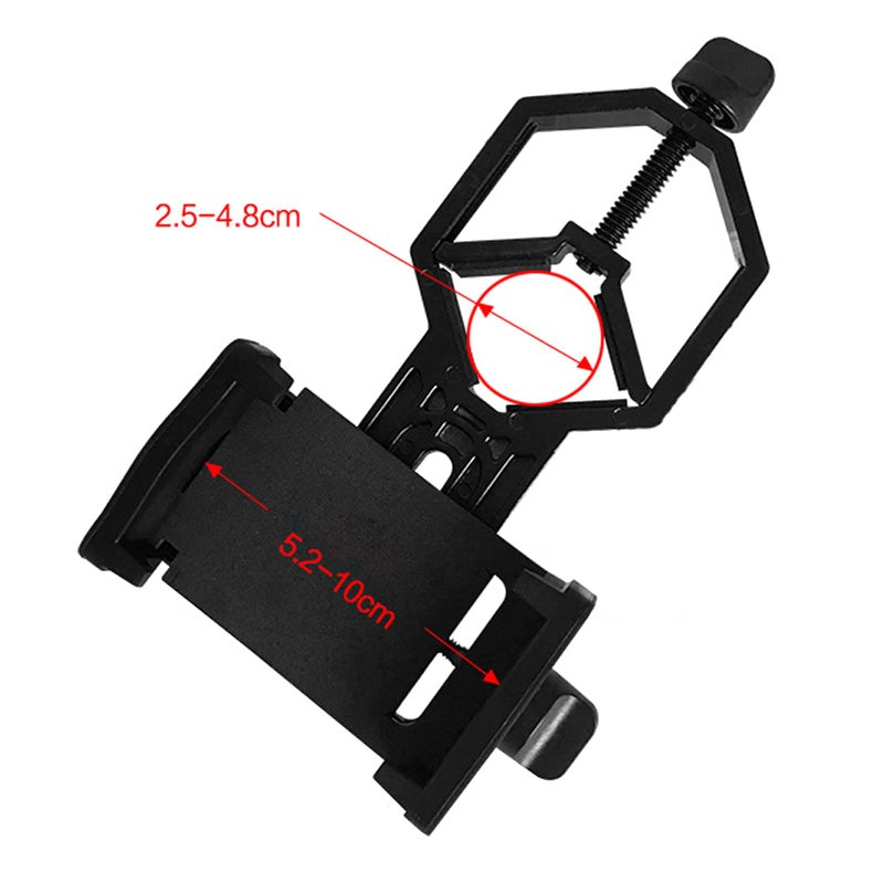 SVBONY Universal Cell Phone Adapter Mount Telescope Phone Mount for Binocular Monocular Spotting Scope Telescope Support Eyepiece Diameter 25 to 48mm - Image 3
